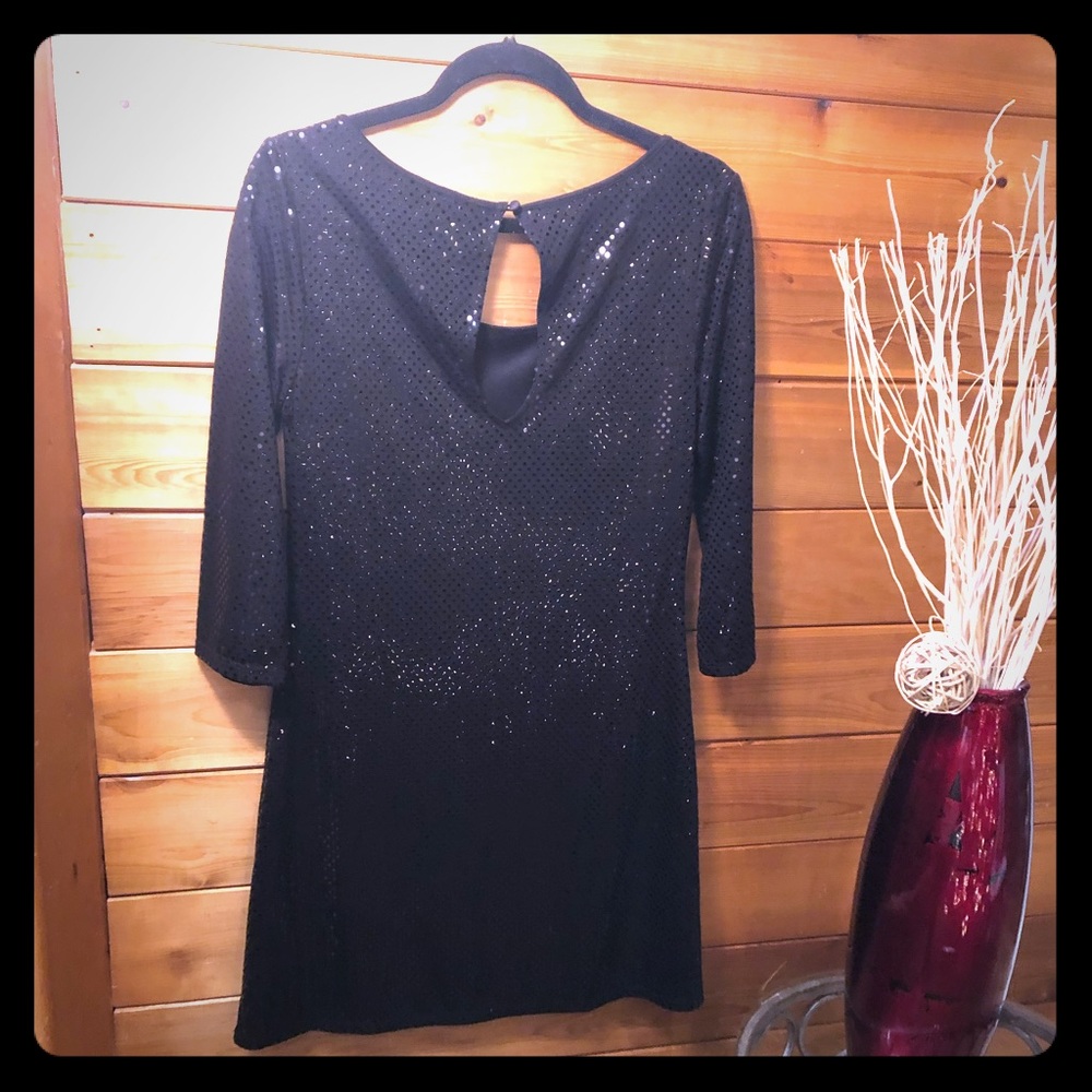 Express black dress